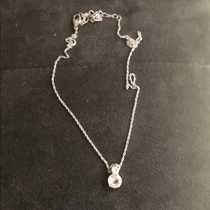 Swarovski Necklace two stone